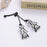 For Gabb Watch 2 Metal Band Replacement Watch Strap Heart Clover Decor - Black - 4