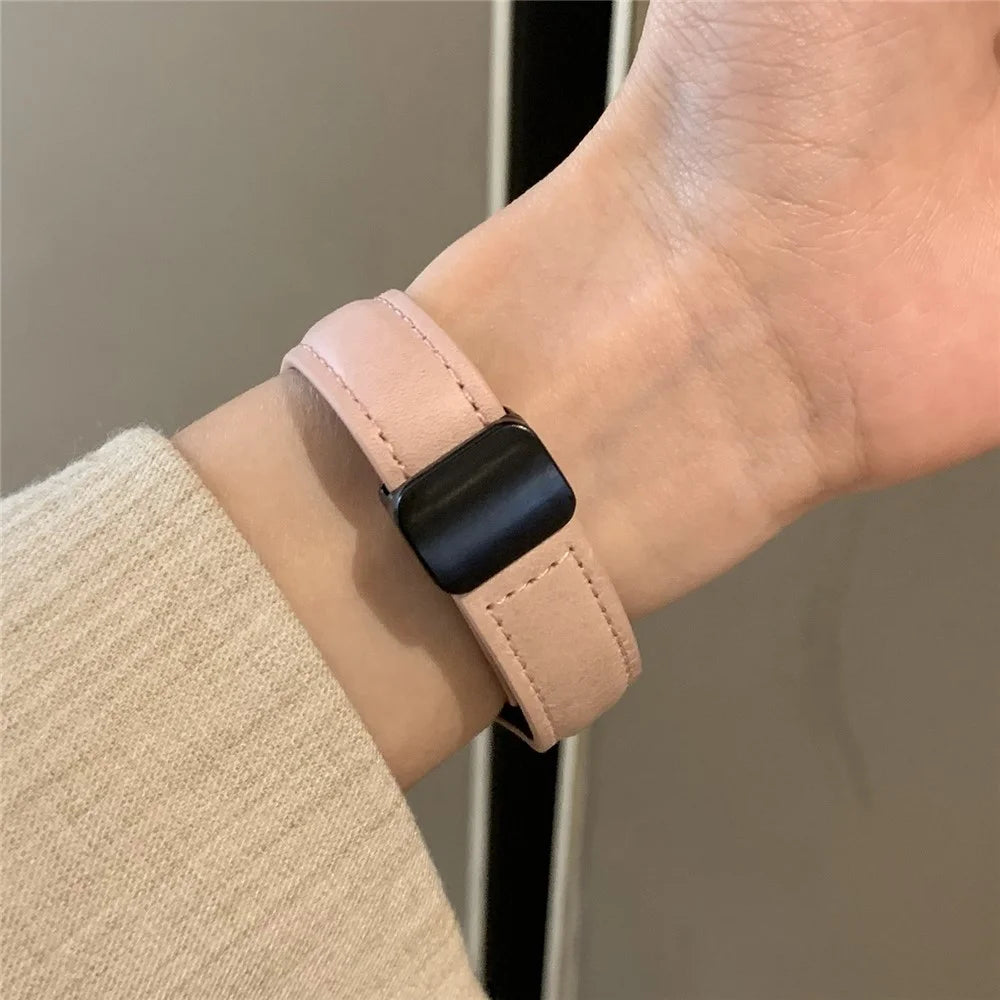 Cartoon Dog Design Strap for Apple Watch Ultra 3 2 1 49mm / Series 11 10 46mm / 9 8 7 45mm / SE3 SE2 SE 6 5 4 44mm / 3 2 1 42mm Watch Band - Pink - 4