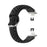 Soft Silicone Sport Watch Band Strap Replacement for Huawei Watch Fit - Black - 1