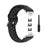 Soft Silicone Sport Watch Band Strap Replacement for Huawei Watch Fit - Black - 4