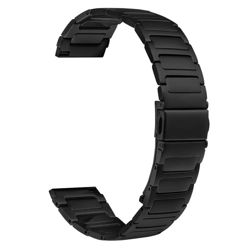 Metal Watch Band for Huawei Watch GT 4 46mm Adjustable Watch Strap - Black - 1