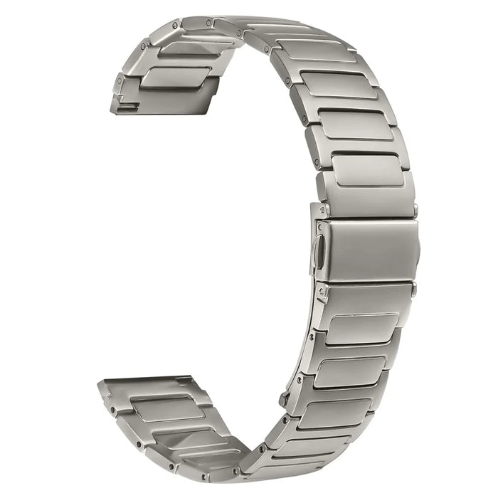 Metal Watch Band for Huawei Watch GT 4 46mm Adjustable Watch Strap - Titanium - 1