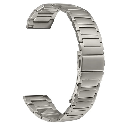 Metal Watch Band for Huawei Watch 4 / 4 Pro Adjustable Watch Strap - Titanium - 1