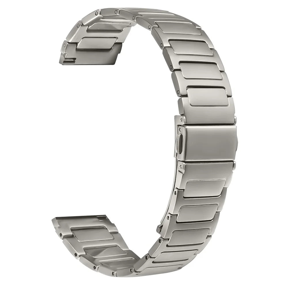 Metal Watch Band for Huawei Watch 4 / 4 Pro Adjustable Watch Strap - Titanium - 1