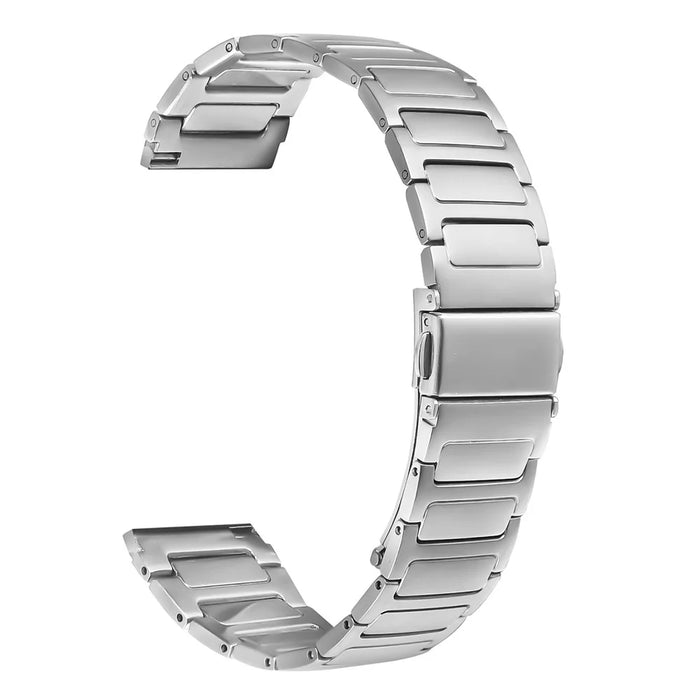 Metal Watch Band for Huawei Watch Ultimate Adjustable Watch Strap - Silver - 1