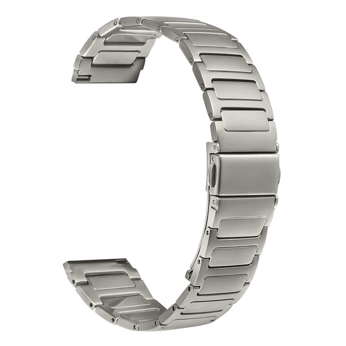For Huawei Watch 3 Pro New Titanium Color Watch Band Adjustable Metal Watch Strap - 1