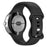 For Google Pixel Watch 4 45mm / Watch 3 45mm Silicone Watch Band Adjustable Strap Replacement Wristband - Black - 1