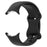 For Google Pixel Watch 4 45mm / Watch 3 45mm Silicone Watch Band Adjustable Strap Replacement Wristband - Black - 3