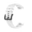 Solid Color Silicone Sport Watch Band Wrist Strap Replacement for Honor Watch GS Pro - White - 1