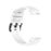Solid Color Silicone Sport Watch Band Wrist Strap Replacement for Honor Watch GS Pro - White - 5