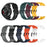 Solid Color Silicone Sport Watch Band Wrist Strap Replacement for Honor Watch GS Pro - White - 7