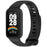 For Xiaomi Smart Band 9 Active / Redmi Band 3 Soft Silicone Integrated Wristband Watch Case - Black - 2