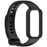 For Xiaomi Smart Band 9 Active / Redmi Band 3 Soft Silicone Integrated Wristband Watch Case - Black - 4