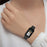 For Xiaomi Smart Band 9 Active / Redmi Band 3 Soft Silicone Integrated Wristband Watch Case - Black - 5