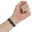 For Xiaomi Smart Band 9 Active / Redmi Band 3 Metal Frame Watch Case Integrated Three Bead Stainless Steel Strap - Black - 5