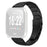 For Yamay SW022 Metal Watch Band Stainless Steel Adjustable Watch Strap - Black - 2