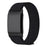 For WHOOP 4.0 Fitness Tracker Magic Tape Nylon Wristband Replacement Strap with PC Case - Black - 1