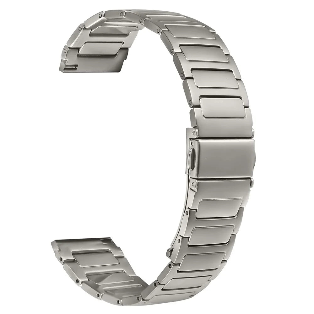 For Samsung Galaxy Watch Ultra2 47mm / Watch Ultra (2025) 47mm / Watch Ultra 47mm Watch Band Adjustable Titanium Color Stainless Steel Metal Watch Strap - 1