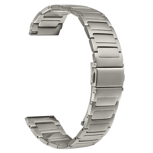 For Samsung Galaxy Watch Ultra2 47mm / Watch Ultra (2025) 47mm / Watch Ultra 47mm Watch Band Adjustable Titanium Color Stainless Steel Metal Watch Strap - 1
