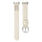 Watch Strap for Xiaomi Smart Band 9 NFC / 9 / 8 NFC / 8 Slim Waffle Pattern Cartoon Wrist Band - White - 1