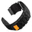 22mm Watch Band for Garmin Fenix 8 47mm / 7 / 6 / 5 Quick Release Nylon Magic Tape Strap - Black - 1