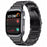 For Huawei Watch D2 Replacement Watch Strap Three-Bead Solid Stainless Steel Wrist Band - Black - 2