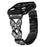 Watch Band For Apple Watch Ultra 3 2 1 49mm / Series 11 10 46mm / 9 8 7 45mm / SE3 SE2 SE 6 5 4 44mm / 3 2 1 42mm Butterfly Rhinestones Decor Alloy Metal Strap - Black - 2