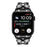 Watch Band For Apple Watch Ultra 3 2 1 49mm / Series 11 10 46mm / 9 8 7 45mm / SE3 SE2 SE 6 5 4 44mm / 3 2 1 42mm Butterfly Rhinestones Decor Alloy Metal Strap - Black - 3