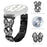 For Huawei Watch GT Runner Band Butterfly Rhinestones Decor Alloy Metal Watch Strap - Black - 2