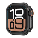 Watch Case for Apple Watch Series SE (2023) / SE (2022) / SE / 6 / 5 / 4 /  44mm Zinc Alloy + PC Protective Cover - Black - 1
