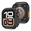 Watch Case for Apple Watch Series 9 / 8 / 7 45mm Zinc Alloy + PC Protective Cover - Black - 3