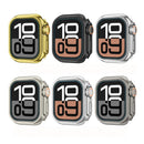 Watch Case for Apple Watch Series 9 / 8 / 7 45mm Zinc Alloy + PC Protective Cover - Black - 5