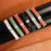 For Honor Watch 5 Leather Strap Magnetic Buckle Smart Watch Wristband - Orange - 6