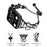 Watchband For Apple Watch Series 11 10 42mm / 9 8 7 41mm / SE3 SE2 SE 6 5 4 40mm / 3 2 1 38mm Heart Clover Zinc Alloy Metal Strap - Black - 3
