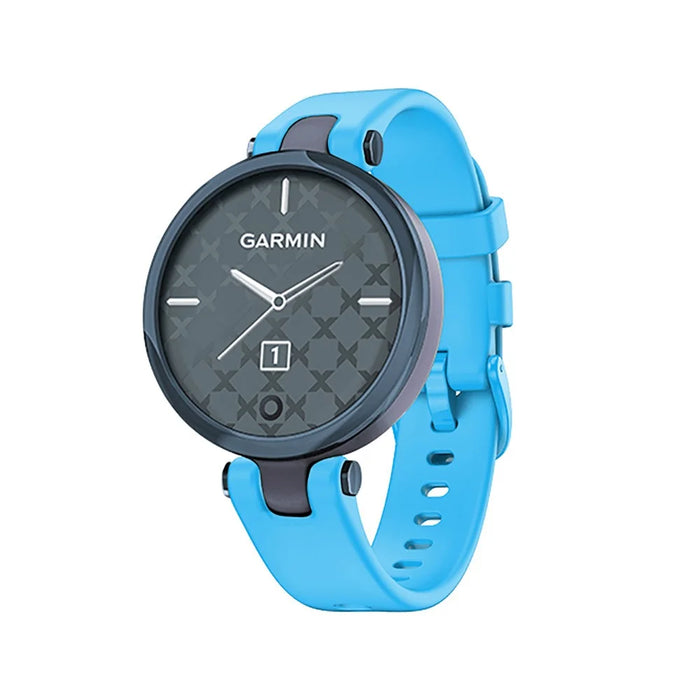 Solid Color Silicone Sport Watch Band Strap Replacement for Garmin Lily - Sky Blue - 5