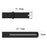 Textured Silicone Watch Band for Huawei Watch GT2 42mm, Size: L - Black - 5