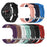 Textured Silicone Watch Band for Huawei Watch GT2 42mm, Size: L - Black - 6