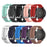 Textured Silicone Watch Band for Huawei Watch GT2 42mm, Size: L - Black - 7