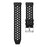 Dual Color Soft Silicone Watch Strap for Huawei Watch GT 2e - Black/Black - 4