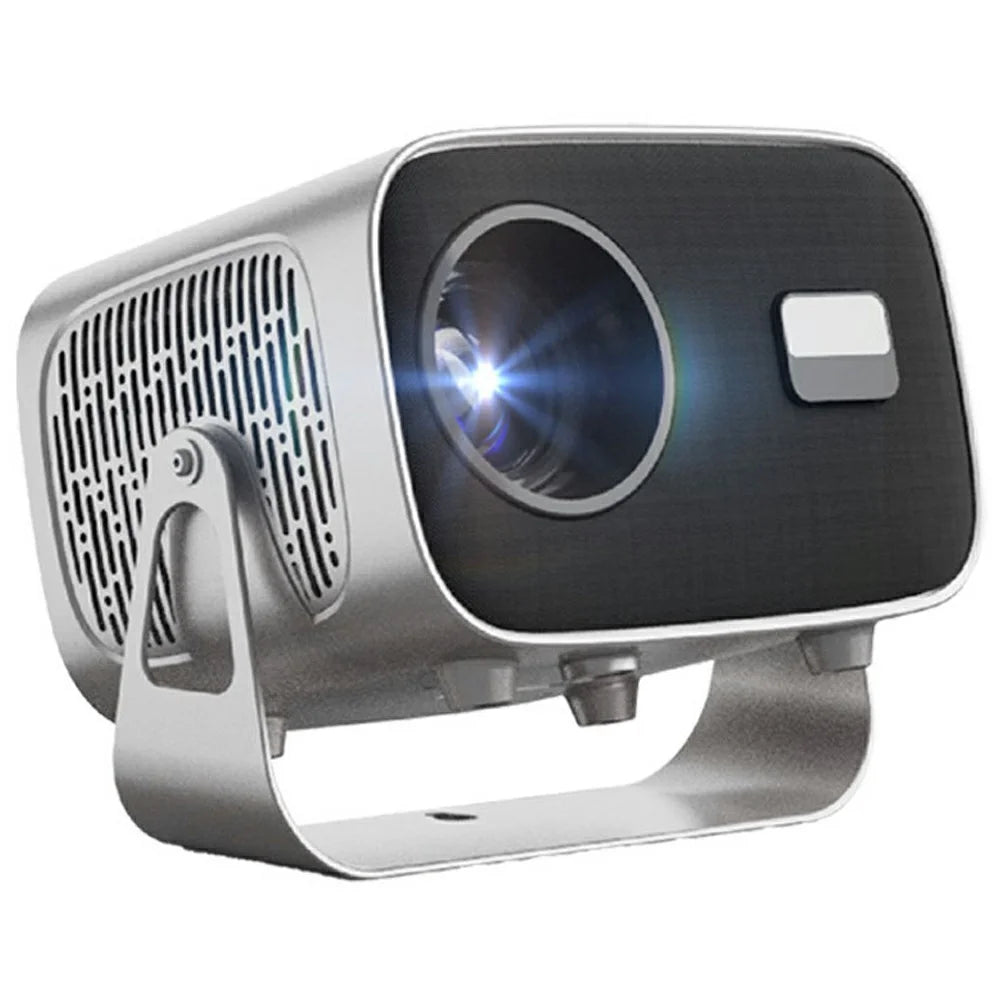 A10 720P (1280x720) Portable Projector Home Min Electric Focus Adjustment HD Projector - EU Plug - 1