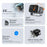 A10 720P (1280x720) Portable Projector Home Min Electric Focus Adjustment HD Projector - EU Plug - 3