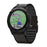 22MM PU Leather Surface+Silicone Smart Watch Band Strap for Garmin Watch - Black - 2