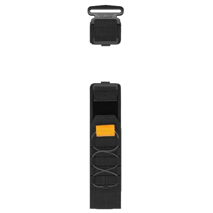 For Huawei Watch Fit 3 Adjustable Strap Nylon Magic Tape Watch Band - Black - 3