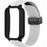 For Xiaomi Smart Band 9 Pro Strap with Case 2 in 1 Silicone Watch Band Magnetic Folding Buckle - White - 2