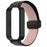 For Xiaomi Redmi Band 3  /  Smart Band 9 Active Replacement Watch Band Magnetic Folding Buckle Leather Strap with PC Case - Black - 2