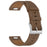For Huawei Honor Xiaomi Garmin Smartwatch Band 22mm Universal Top Layer Cowhide Leather Strap - Brown - 1