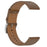 For Huawei Honor Xiaomi Garmin Smartwatch Band 22mm Universal Top Layer Cowhide Leather Strap - Brown - 4
