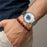 For Huawei Garmin Smartwatch Band 18mm Universal Top Layer Cowhide Leather Strap - Brown - 6