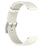 For Samsung Huawei Huami Garmin Smartwatch Band 20mm Universal Top Layer Cowhide Leather Strap - White - 4