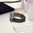 For Samsung Huawei Huami Garmin Smartwatch Band 20mm Universal Top Layer Cowhide Leather Strap - White - 5